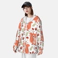 thumbnail image 4 of Pofeuu Squirrel And Print Sun Protection Outdoor Lightweight Full Zip UV Cooling Hoodie Long Sleeve Summer Clothing for Outdoor Hiking-Medium, 4 of 5