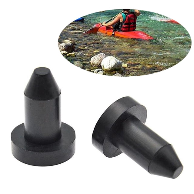 2 Uds., Tapón de Drenaje para Kayaks, Tapones de Vaciador de Pedal para Kayak, Tapón de Drenaje para Bote , Tapón de Drenaje de Canoa Compatibl DYNWAVEMX enchufe de drenaje de kayak