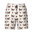 thumbnail image 5 of Rocae Labrador Retriever Dog for Men's Swim Trunks Quick Dry With Two Side Pockets and One Lined Patch PocketMedium, 5 of 9