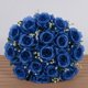 thumbnail image 1 of Ramo de rosas de simulación, flores de seda, 18 rosas, para boda, sala de estar, con flores, decoración, flores falsas, 1 of 6