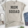 thumbnail image 2 of Mom Squad T-shirt, Unisex Women's Shirt, Mom Shirt, Mama Shirt, Mother Shirt, Mother's Day Shirt, Light Silk Gray, 3X-Large, 2 of 6