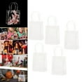 thumbnail image 4 of 5Pcs Reusable Clear Pvc Plastic Tote Bag With Clear Handle Beautiful Gift Bag 20*25*7/17.5*17.5*9.5/20*30*10/16*15*7Cm, 4 of 9