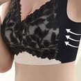 thumbnail image 3 of LOVZFMLL Soutiens-Gorge pour Femmes, Style Mince, Grande Taille, Sans Armature, Noir 3TG, 3 of 6
