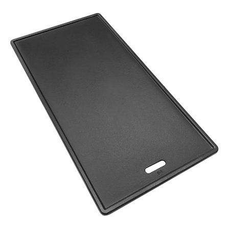Cast Iron Grill Plate 16.34x9.45, Reversible Griddle for Monument Mesa Grills