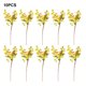 thumbnail image 4 of Moyic 10x bayas artificiales de larga duración para decoración de pasteles línea y plantas anticorrosión Decoración Amarillo 25cm, 4 of 6