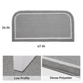 thumbnail image 3 of SIXHOME Door Mat Welcome Mat 24"x47" Non-Slip Front Door Mat Absorbent Low Profile Dirt Trapper Indoor Door Mat Ouside Entryway Rug Soft Machine Washable Floor Mat Gray, 3 of 7
