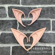 Mysterious Angel Elf Ears fairy Cosplay Accessories Halloween Party Latex Soft Pointed Prosthetic False Ears