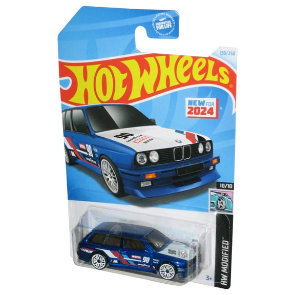 Hot Wheels HW Modified 10/10 (2024) Blue BMW M3 Wagon Car 138/250