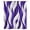 Indigo, variant on Green White Moire Sheer Curtains 108 Inches Extra Long for Living Room, Modern Abstract Art Light Filtering Privacy Drapes, Breathable Semi Sheer Window Treatment for Floor to Ceiling Window Bedroom