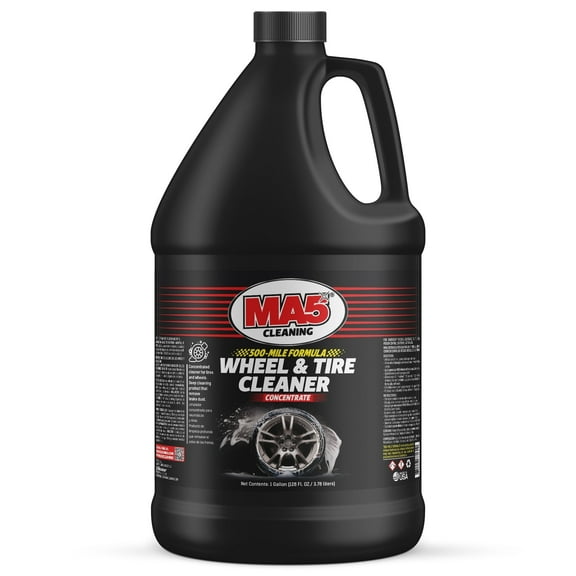 MA5x Wheel and Tire Cleaner - Concentrated, Brake Dust Remover - Rim Cleaner - Gallon Refill - Pack of 1