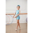 thumbnail image 5 of Aideaone Gymnastics Leotards for Girls with Shorts Sparkly Ballet Dance Unitards Biketards 5-10Y, 5 of 7