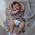thumbnail image 3 of "20-Inch Realistic Reborn Baby Joseph - Handcrafted Vinyl Doll with Magnetic Pacifier & Full Outfit, Perfect Gift for Kids & Collectors", 3 of 4