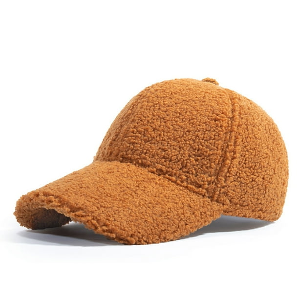Minnieouse Gorra de baloncesto ajustable Otoño Invierno engrosada Unisex deportes al aire libre senderismo nieve esquí patinaje sombrero térmico de moda Sombreros Marrón Minnieouse AP013213-01