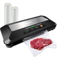 thumbnail image 1 of Vacuum Sealer Machine, HODAY 80kPa Food Preservation Sealing Machine with Built-in Cutter & Roll Storage, Dry Moist Mode, Food St, 1 of 5