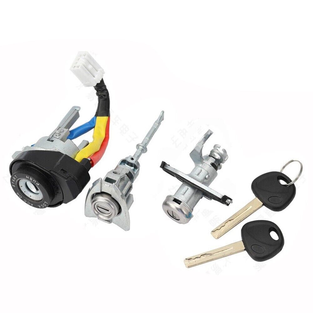 For Hyundai Sonata Same Key Full Door Lock & Ignition Switch Cylinder 2009 2010 2011 2012 2013 2014 2015 81970-3SA00 81250-3SA00