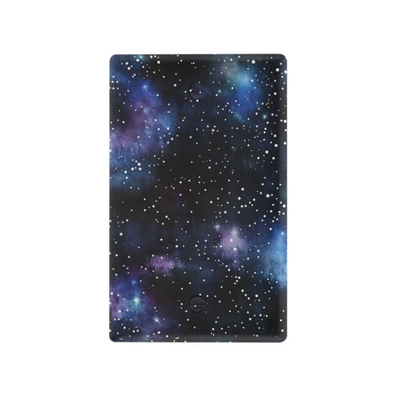 Yayeee Blank Wall Plate Cover 1-Gang 4.5"x2.7" Home Unused Decorative Outlet, Watercolor Galaxy