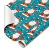 American Greetings Christmas Wrapping Paper, Santa and Presents, 40 Sq. ft. (1-Count)