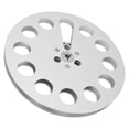 thumbnail image 1 of Empty Tape Reel, 7 Inch X 1/4 Inch Empty Reel, Aluminum Alloy Universal Open Reel Sound Takeup Reel for  Studer Opening Machine Parts, 1 of 7