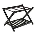 thumbnail image 1 of STARTIST Luggage Rack Extra Wide with Shelf Folding Folding Luggage Rack for Hotel Travel, 1 of 3