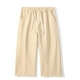 thumbnail image 4 of Styesk Men's Pants Men's Solid Color Pocket Work Pants Straight Leg Pants, 4 of 4