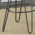thumbnail image 5 of Furniture of America Tailor Industrial 26" Metal Bar Stools - Set of 2, Gun Metal Finish, 5 of 7