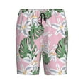 thumbnail image 3 of Picia Lilies Flowers Pajama Shorts for Men, Men's Pajama Bottoms, Sleepwear,Short Pajama Pants-Large, 3 of 9