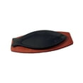 thumbnail image 1 of simhoa Grill Pan for Meat and Seafood, Serving Fryer, with Wooden Base, Griddle, Frying depth 2cm, 1 of 8