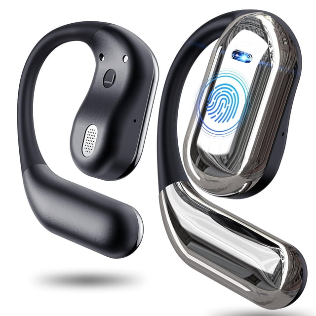 Auriculares inalámbricos EUQQ Open Ear Bluetooth 5.4 50 horas de reproducción