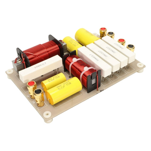 2 Way Crossover Filters, 800W Treble Bass High Power 2 Way Crossover For Stage Speaker