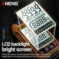 thumbnail image 4 of ANENG SZ02 Smart Digital Multimeter Auto Range 9999 Counts NCV Universal Meter Handheld Multifunctional Tester Voltmeter Ammeter with Backlight Flashlight AC/DC Voltage & Current Resistance, 4 of 9