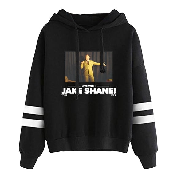 Jake Shane Tour 2025 Sweatshirt Merch Men/Women Unisex Long Sleeve Hooded Pullover Fashion Winter Streetwear
