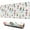 Princess Carriage Castle, variant on Long Mouse Pads for Desk,Princess Carriage Castle Pattern Desk Mats on Top Of Desks, Desk Mouse Pad Extra Large with 3mm Non-Slip Base and Stitched Edge for Gaming,Office,Work,Home 31.5"x11.8"