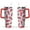 Red-3, variant on 40oz Funny Red Lobster Stainless Steel Flip Straw Tumbler Spill Proof Travel Cup Double Wall Vacuum Insulated Coffee Mug with Top Handle