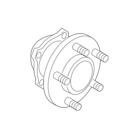Genuine OE Mazda Hub & Bearing - BBM2-26-15XB