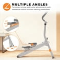 thumbnail image 4 of Exacme Folding Magnetic Stair Stepper Cardio Climber for Home, Bluetooth APP, 350LBS Capacity, White, 4 of 9