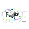 thumbnail image 3 of TZYUDK T39 Stunt Drone with LED Lights and Altitude Hold Remote Control Aircraft for Kids and Beginners White Plastic, 3 of 8