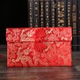 thumbnail image 2 of Sac à Argent Style Chinois avec Pompon Red Envelope Bonne Année Poche, 2 of 8