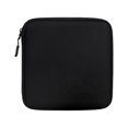 thumbnail image 1 of Strong Zippers Fabric Storage Case Lightweight Disc Travel Case Protective Scratch Resistant Lining for 32 Discs Gray, 1 of 4