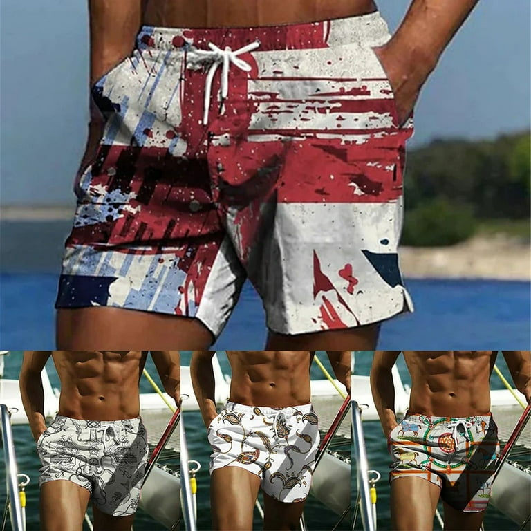 Beach shorts mens shop walmart