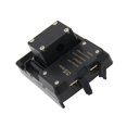 thumbnail image 3 of Graflsoa Universal Motorcycle Phone Mount for BMW R1200GS LC, Adventure S1000XR, R1200RS - ABS 12MM Roll Bar Compatible with USB Cable & Accessories, 3 of 6