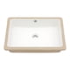 thumbnail image 1 of Lavabo de baño Dcolora rectangular 46x32cm de porcelana blanca, 1 of 7
