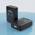 thumbnail image 3 of 2 Ports USB2.0 Hub USB Switch Printer Sharer Two Computers Share A Usb Device 2 in 1 Out USB Splitter Share U Disk,1 x Printer Sharing Switch,Black, 3 of 10