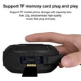 thumbnail image 2 of Waterproof Outdoor Bluetooth Speaker, Wireless Portable Mini Shower Travel Speaker with Subwoofer - Black, 2 of 4