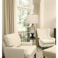 thumbnail image 4 of Cal Lighting 150W 3 Way Fluted Column Glass Table Lamp With Metal Base, 4 of 5