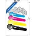thumbnail image 3 of Mic Drop Wall Poster, 22.375" x 34", 3 of 5