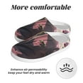thumbnail image 6 of Fotbe Stylish Kangaroo In Suit Pattern Women's Fuzzy Curly Fur Memory Foam Loafer Slippers Indoor Outdoor Slippers Winter Home Shoes-42/43, 6 of 7