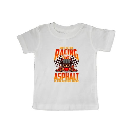 

Inktastic Dirt Biking Motocross Racing Gift Baby Boy T-Shirt