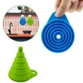 thumbnail image 4 of Kitchen Funnels for Filling Bottles Canning, Food Grade Silicone Collapsible Funnel Set, Large Funnel for Wide Mouth Jar, Small/Mini Funnel for Transfer Oil Powder, 4 of 6