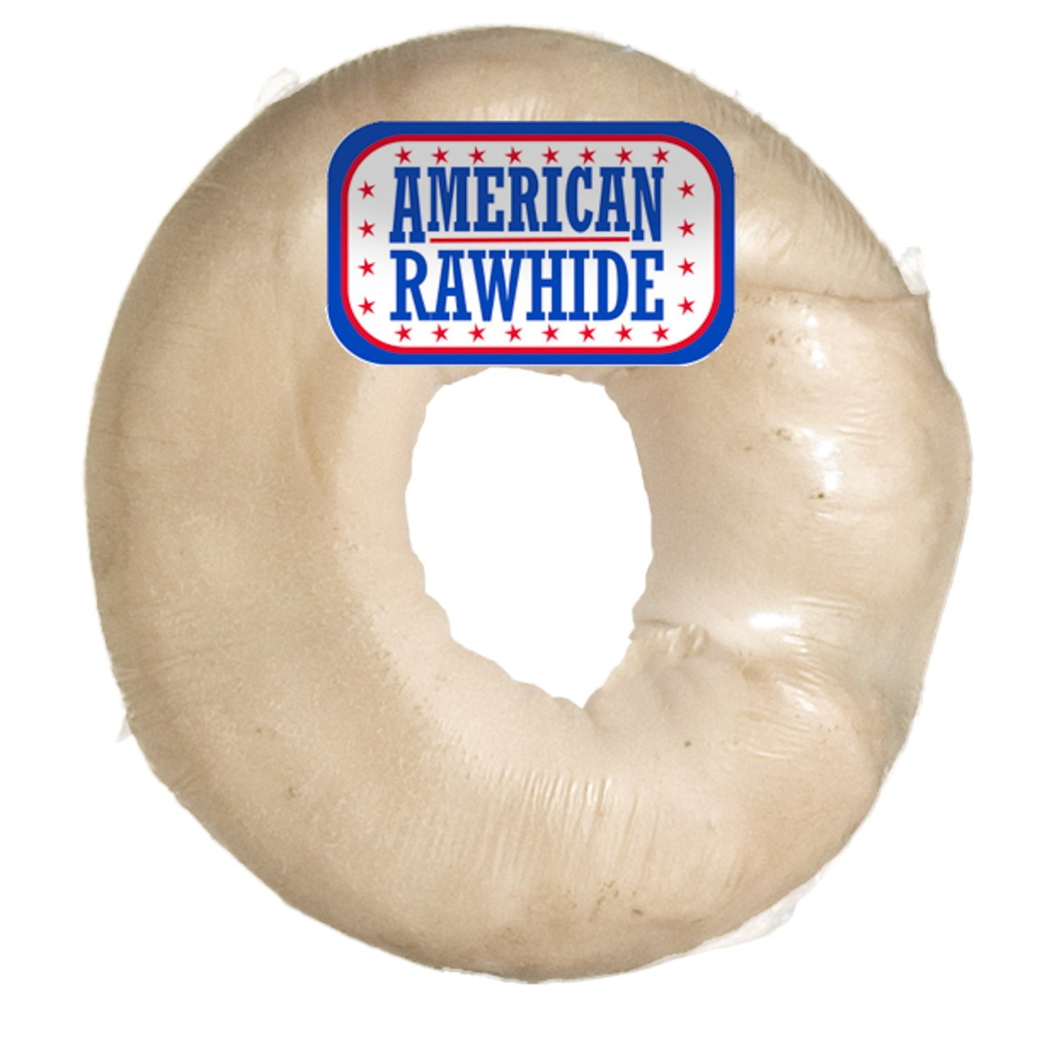 Savory Prime Rawhide Chew Donut Dog Chew