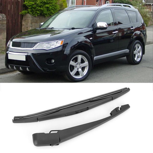 Brazo y brazo del limpiaparabrisas del parabrisas trasero del coche Juego de cuchillas para Honda Odyssey 05-14, limpiaparabrisas trasero, brazo de limpiaparabrisas trasero